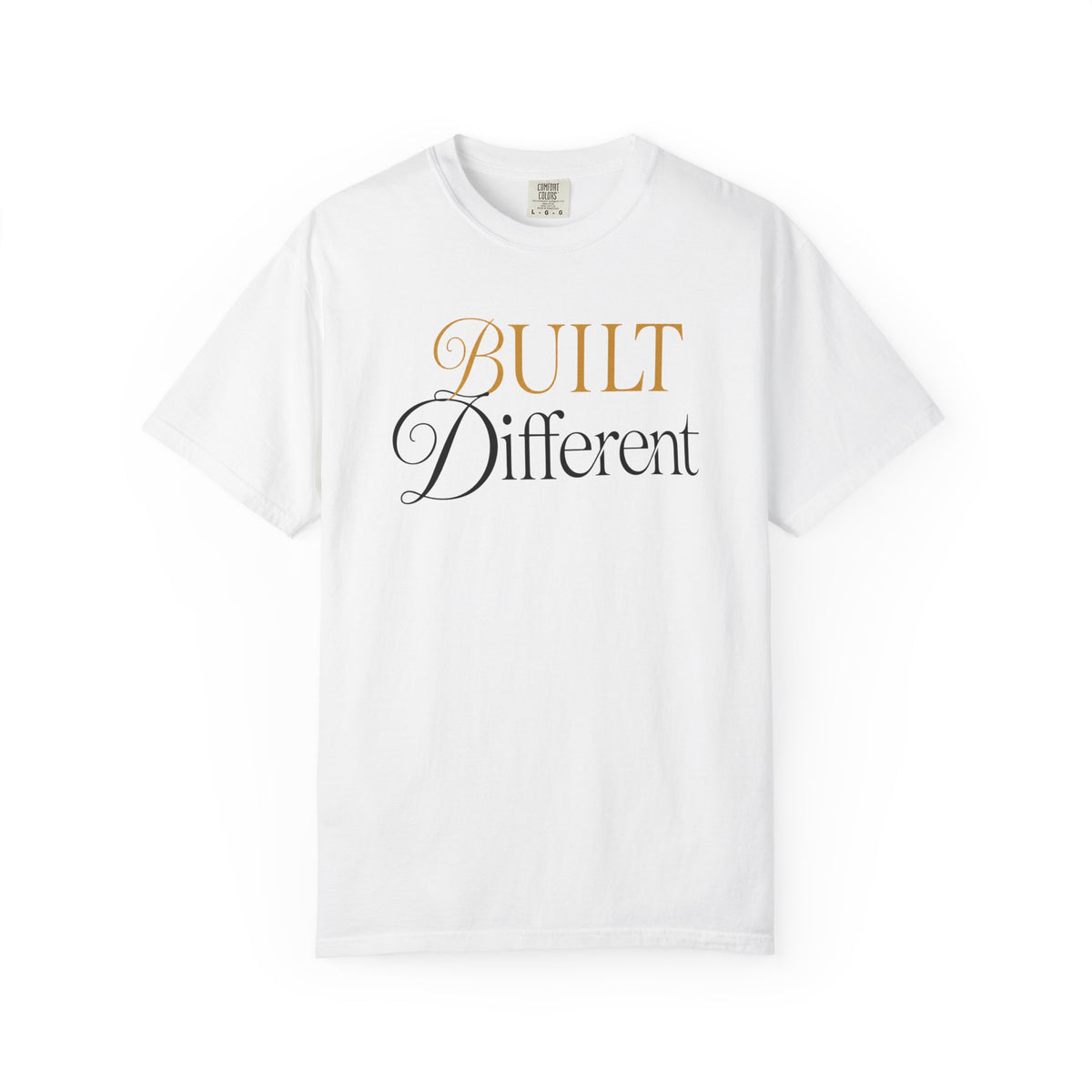 Built Different T-Shirt | Inspirational Script Graphic Tee