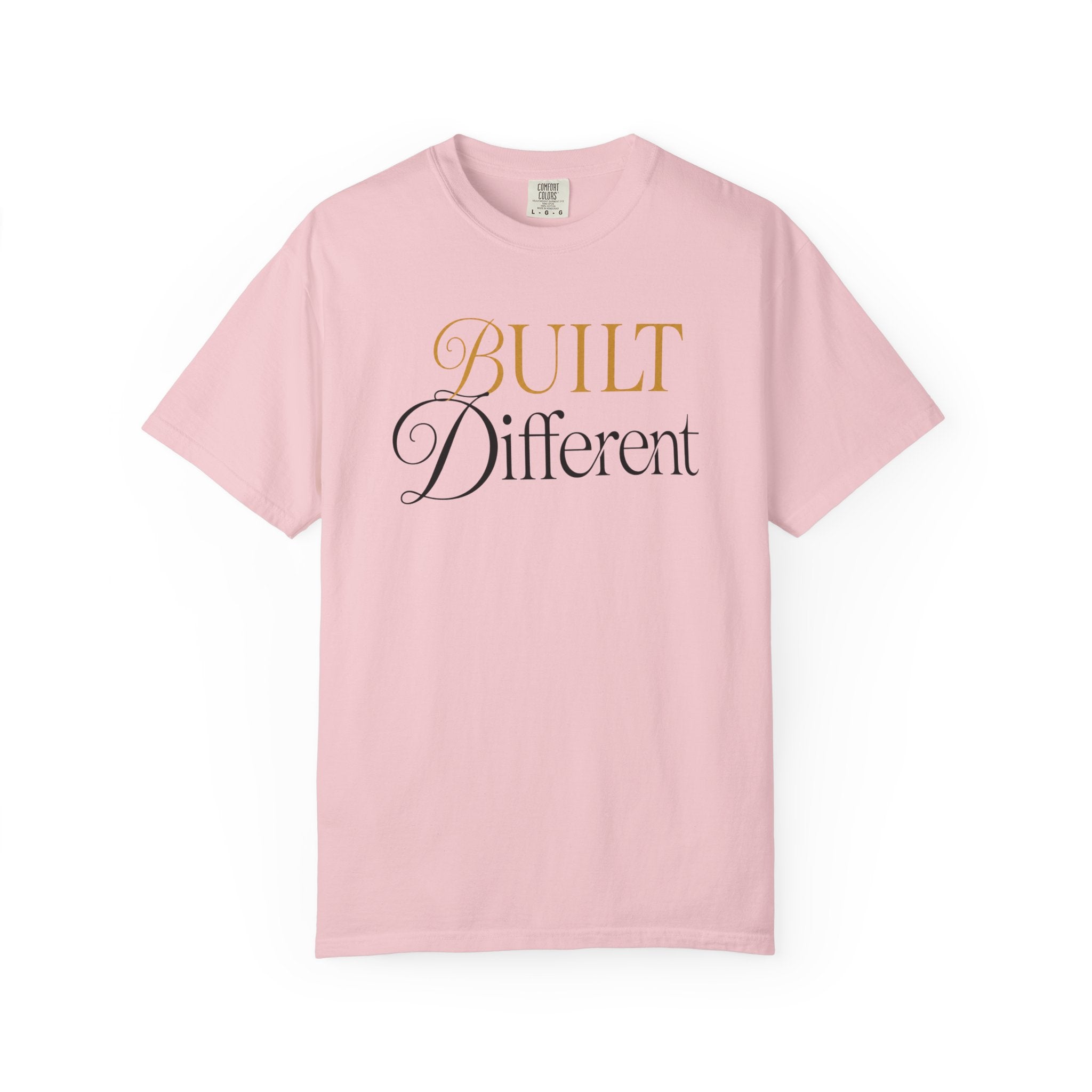 Built Different T-Shirt | Inspirational Script Graphic Tee