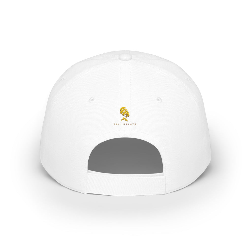 Built Different Embroidered Baseball Cap | Minimal Gold Script Low Profile Hat