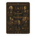 Black History Leaders Sherpa Blanket | Wrapped in Excellence Portrait Thro