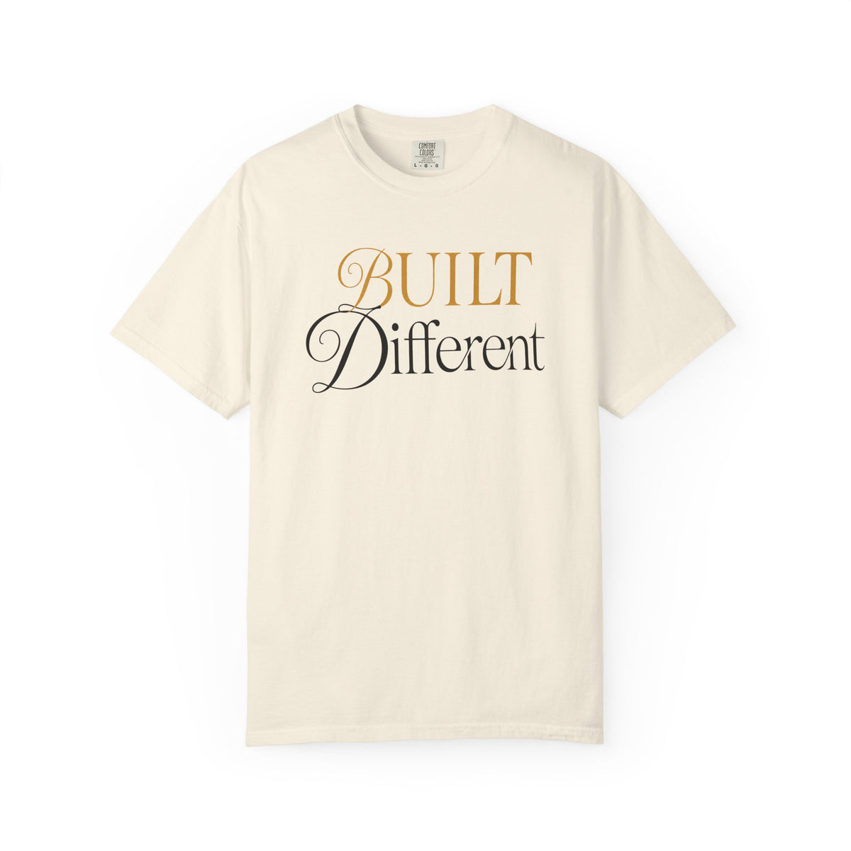 Built Different T-Shirt | Inspirational Script Graphic Tee