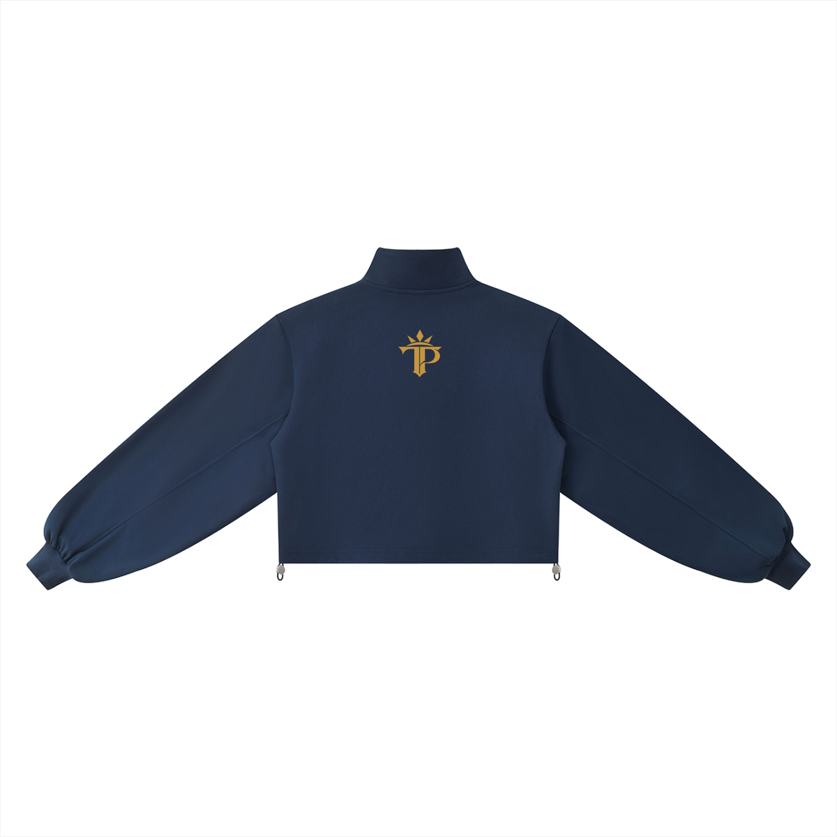 Tali Prints Signature Crown Women's Mock Neck Quarter-Zip Sweatshirt