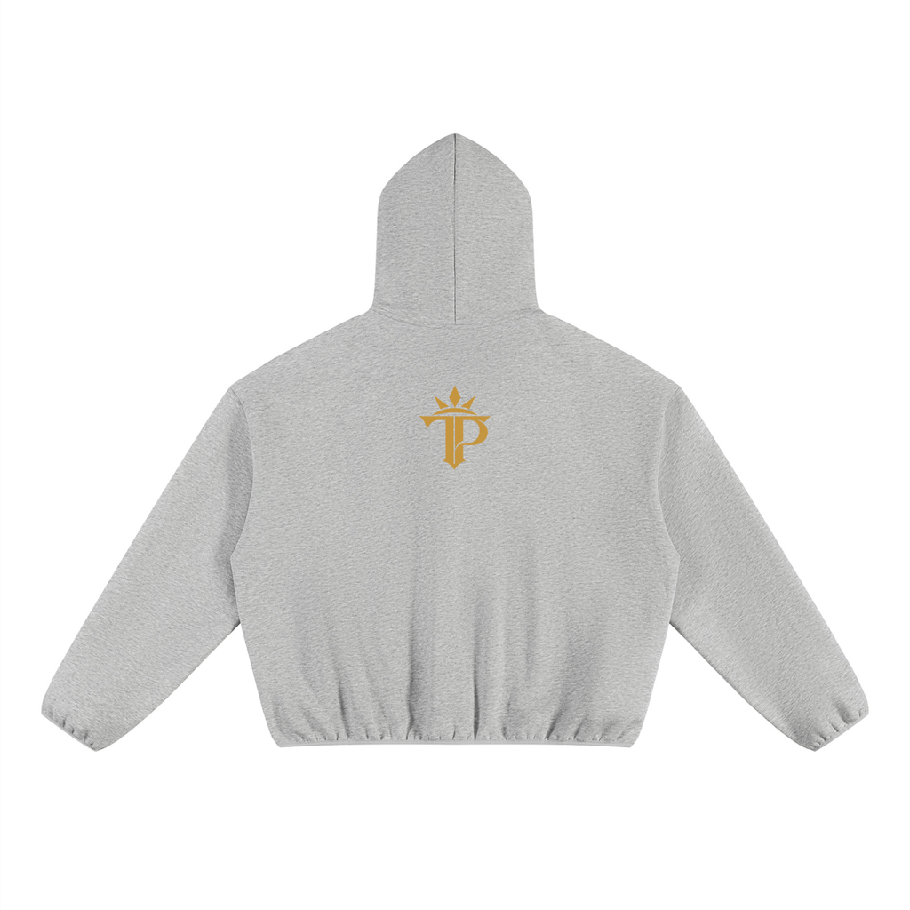 Every Move Is Legacy Unisex Boxy Piping Fleece Hoodie