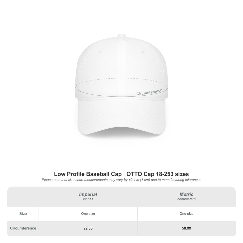 Built Different Embroidered Baseball Cap | Minimal Gold Script Low Profile Hat