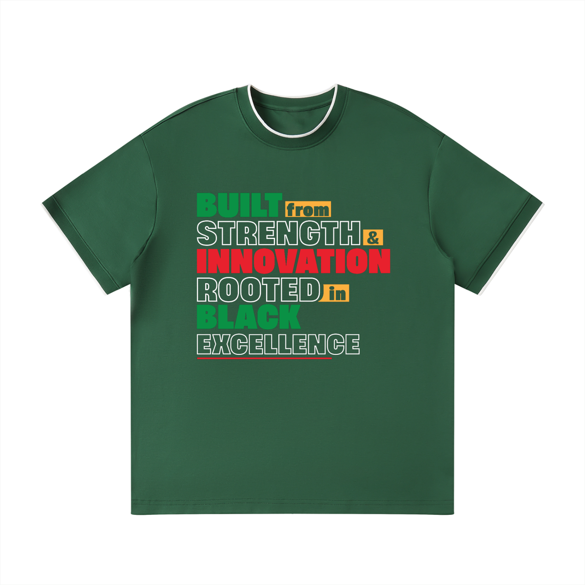 Built From Strength Black Excellence Unisex T-Shirt