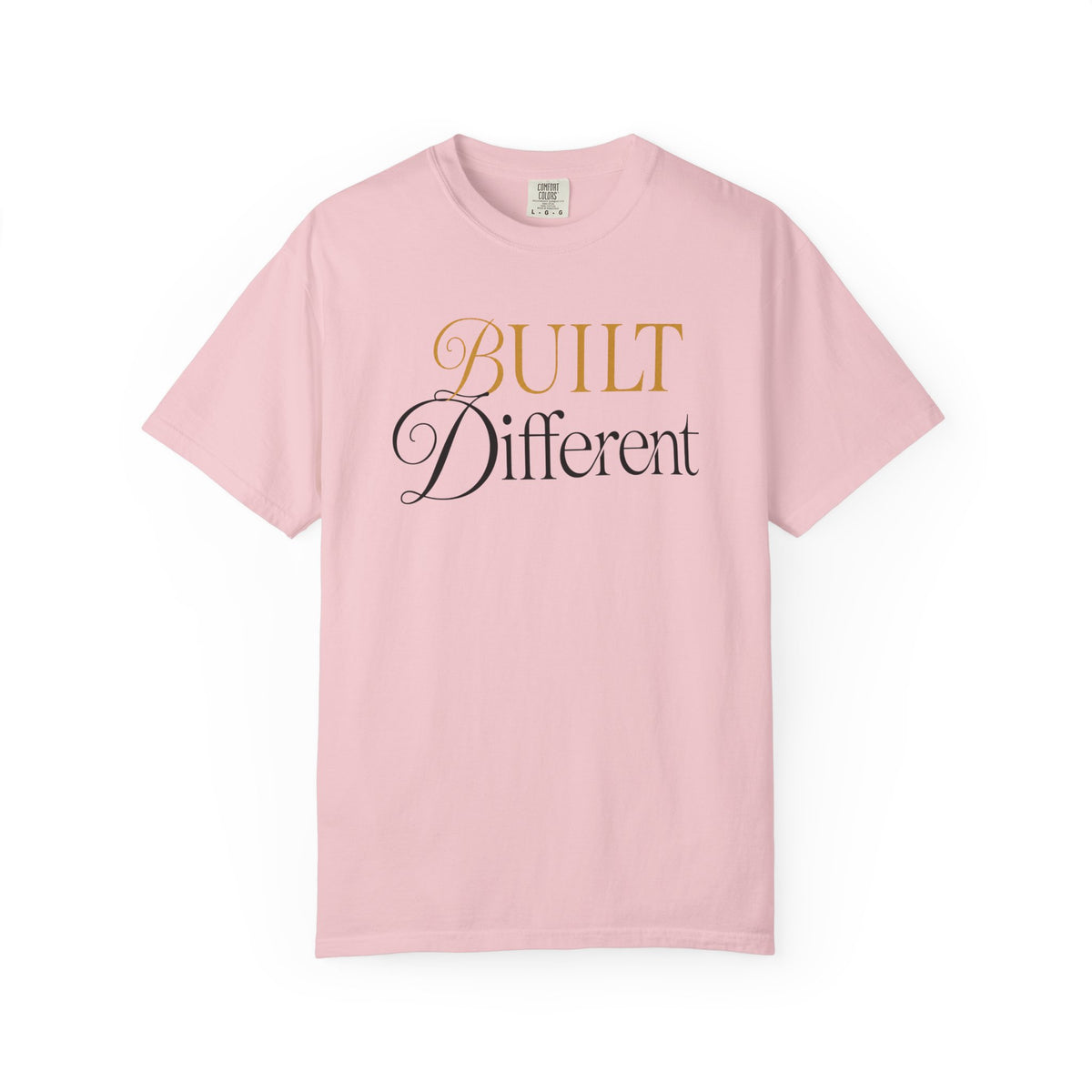 Built Different T-Shirt | Inspirational Script Graphic Tee