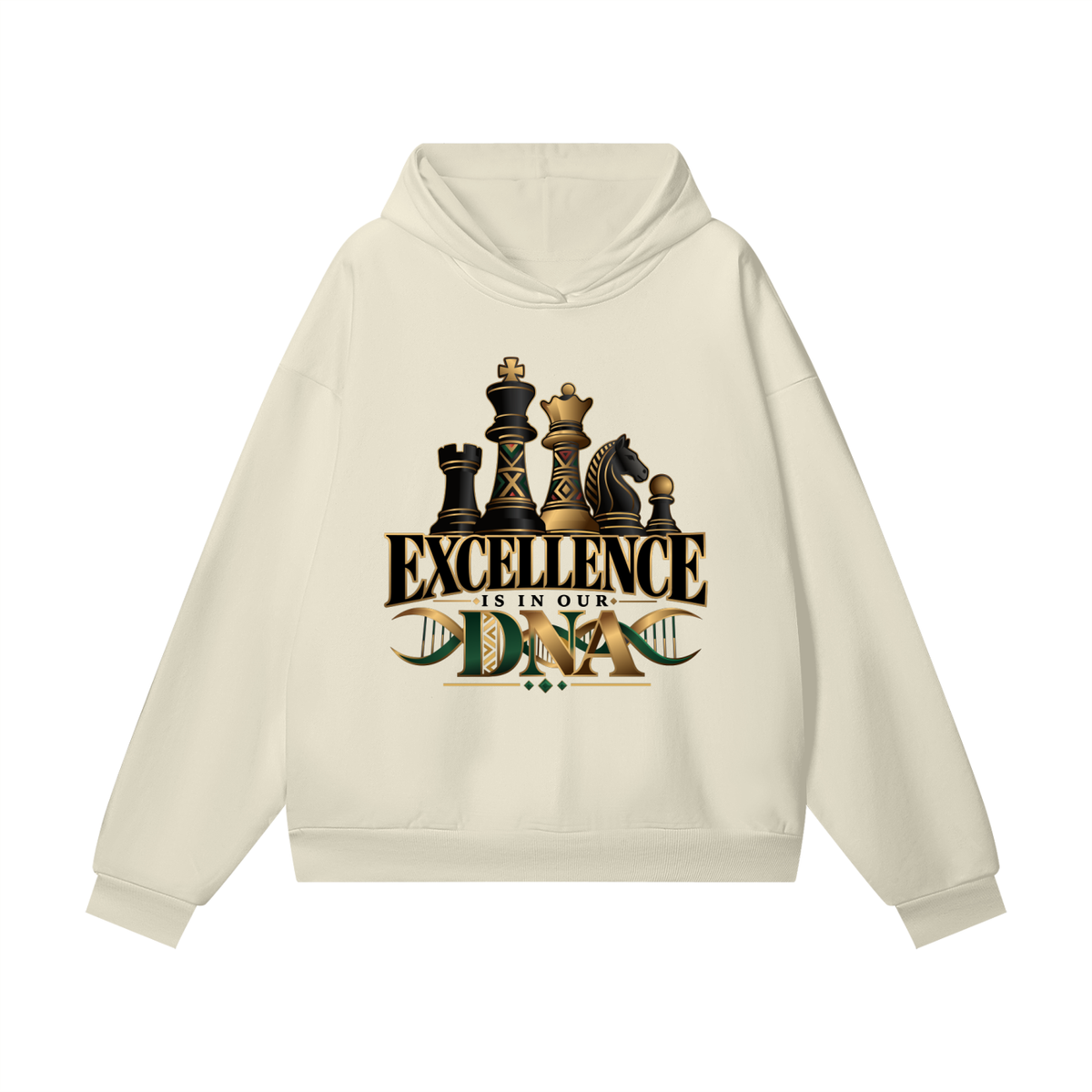 Excellence Is In Our DNA Heavyweight Hidden Pocket Fleece Hoodie