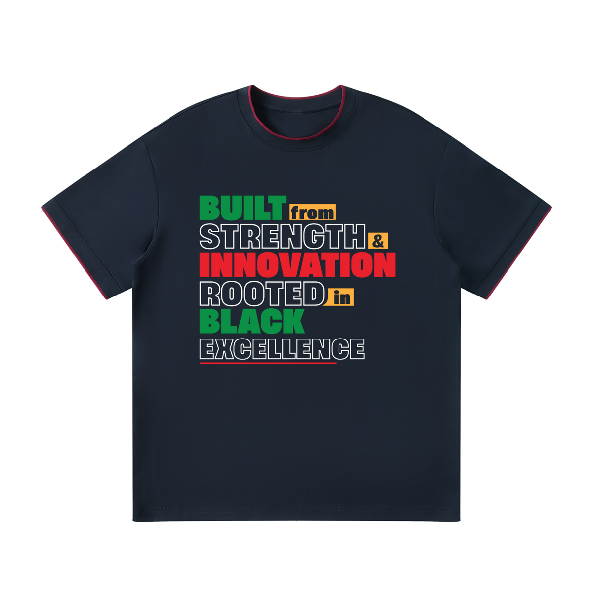 Built From Strength Black Excellence Unisex T-Shirt