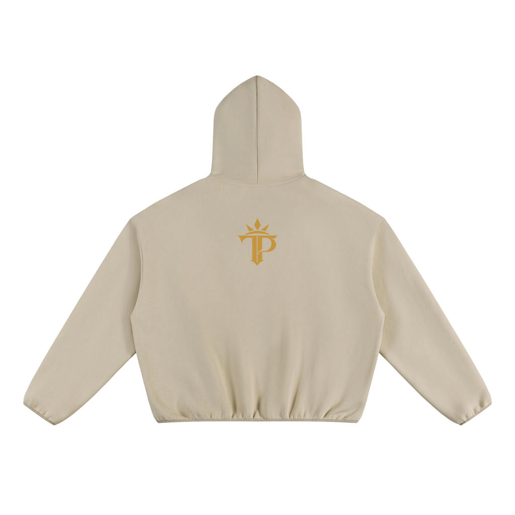 Every Move Is Legacy Unisex Boxy Piping Fleece Hoodie